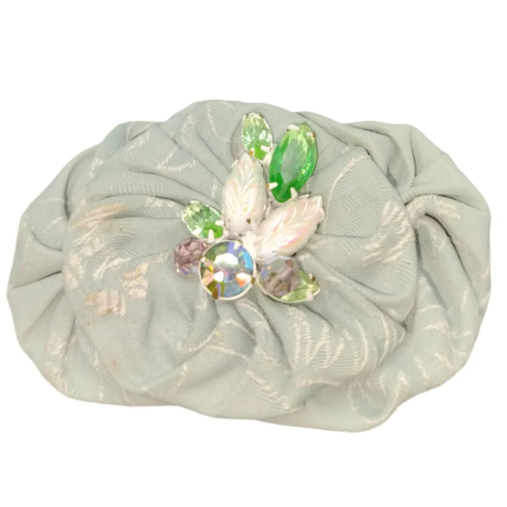 Handmade Green Brooch